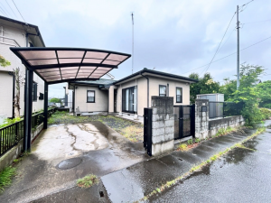 真岡市台町、中古一戸建ての外観画像です