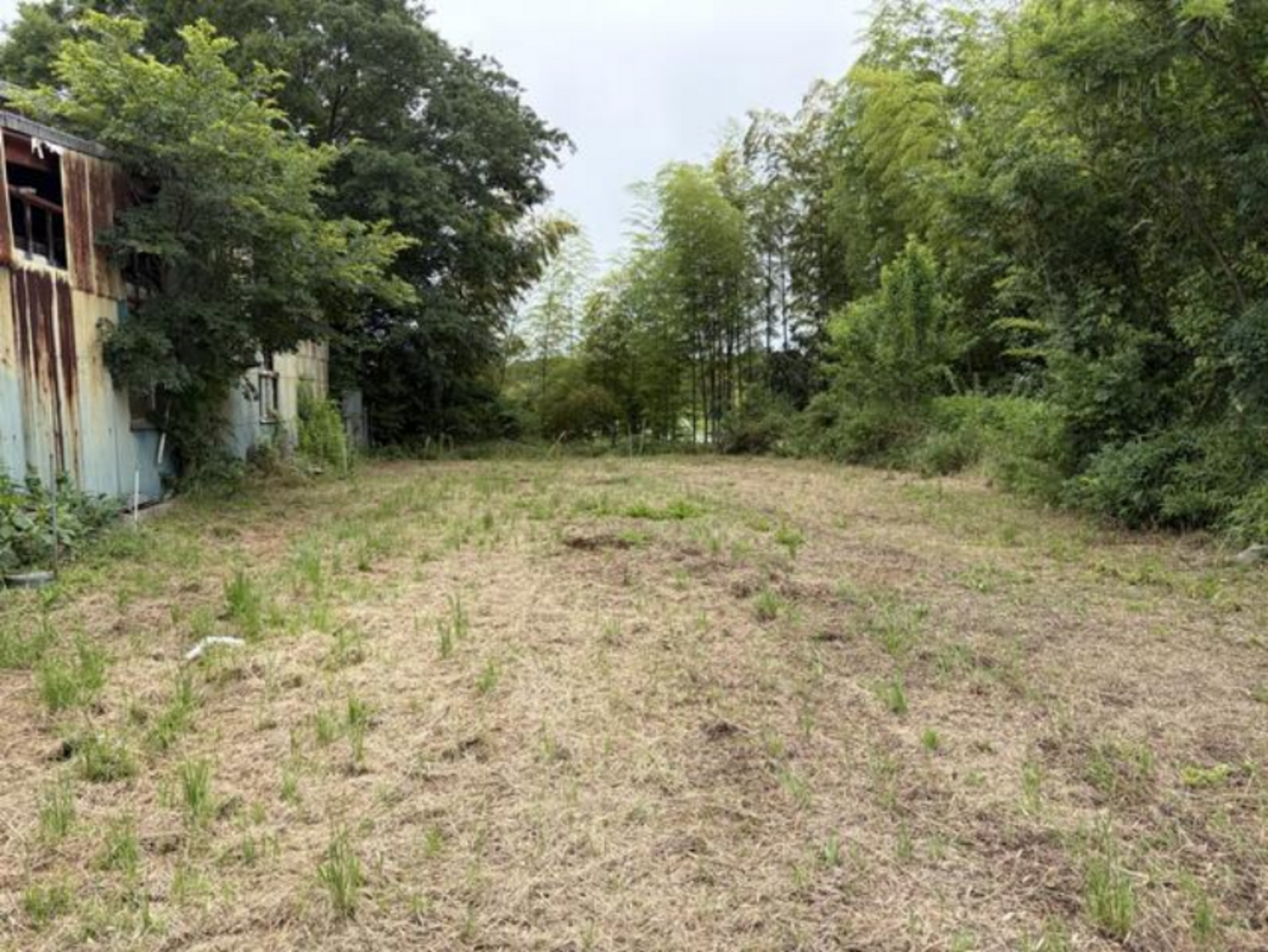 真岡市久下田、土地の画像です