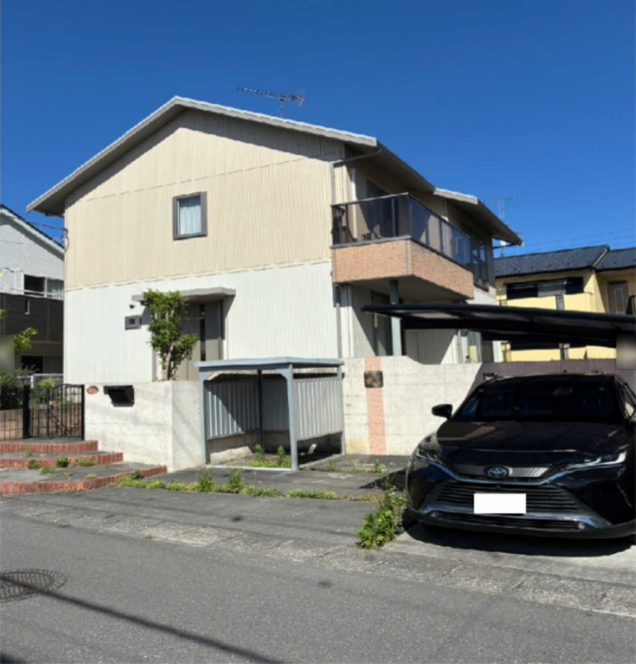 真岡市台町、中古一戸建ての外観画像です