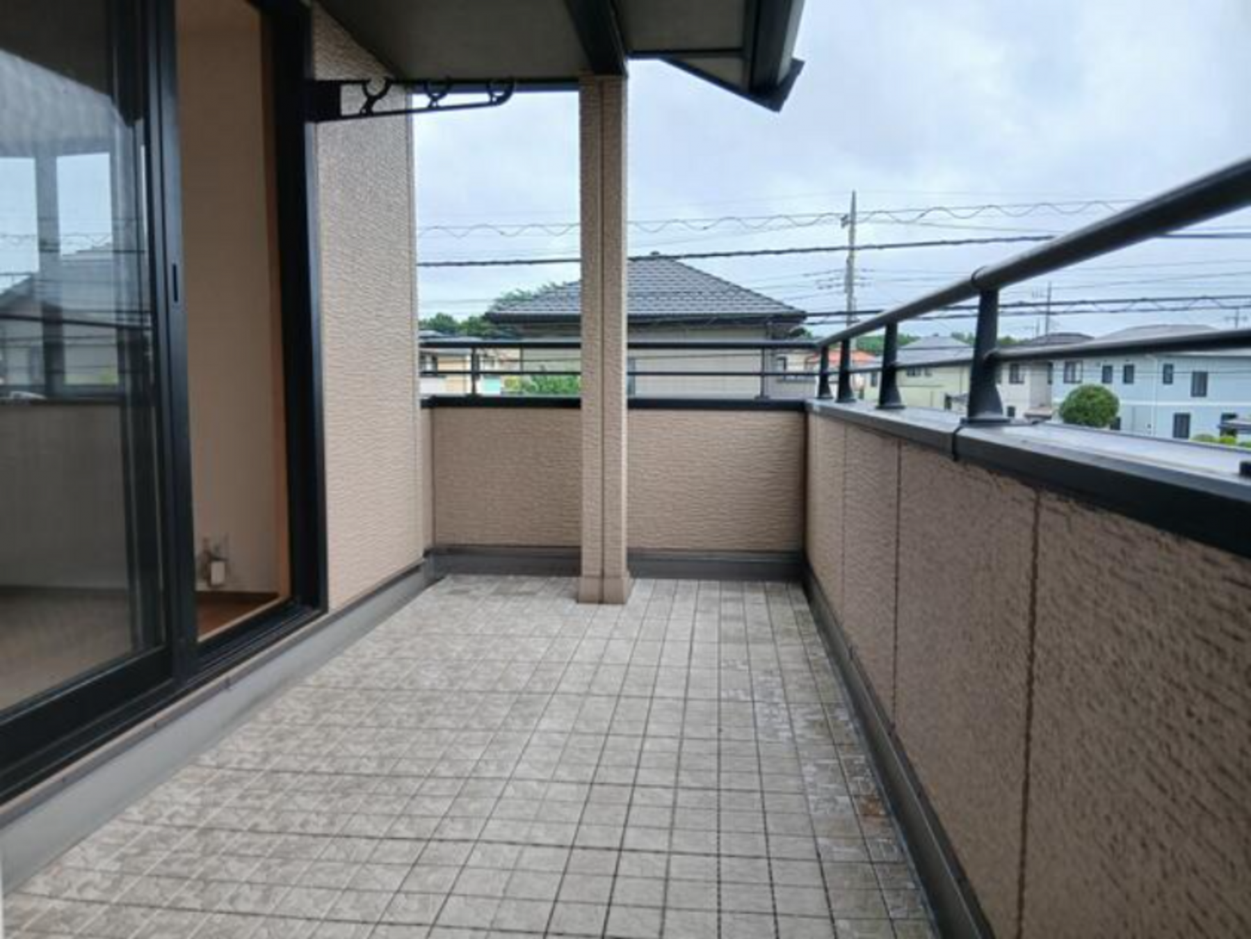 河内郡上三川町ゆうきが丘、中古一戸建てのバルコニー画像です