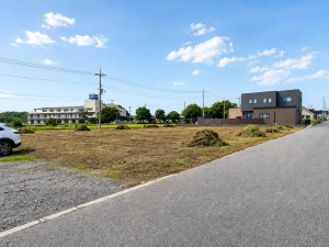 真岡市亀山、土地の画像です