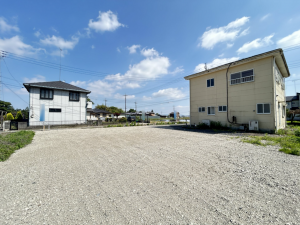 真岡市堀内、中古一戸建ての駐車場画像です
