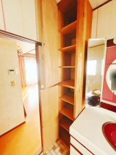 真岡市高勢町、中古一戸建ての洗面画像です