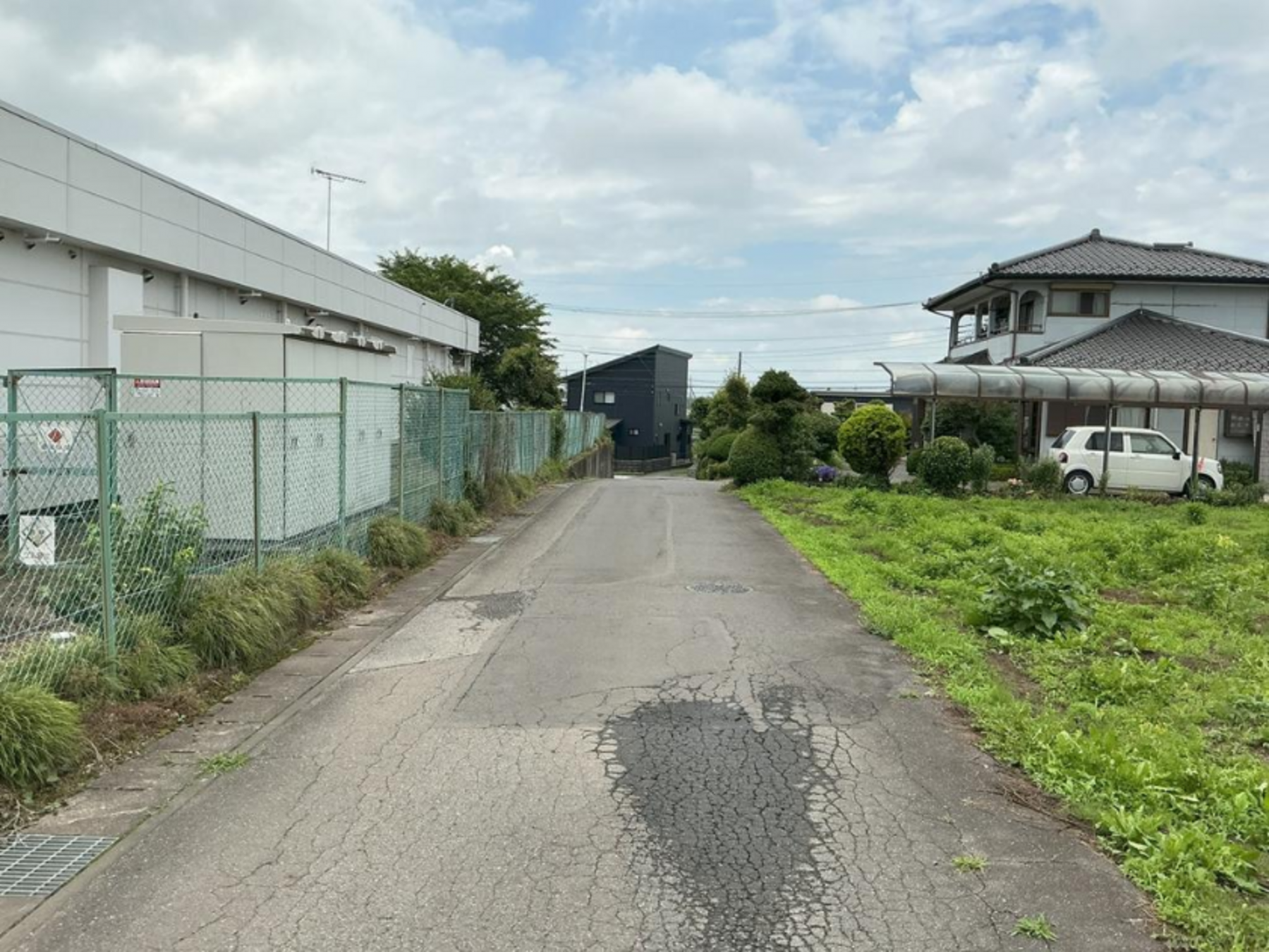 芳賀郡益子町大字塙、土地の画像です