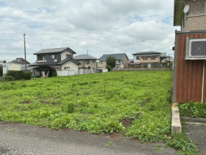 芳賀郡益子町大字塙、土地の画像です