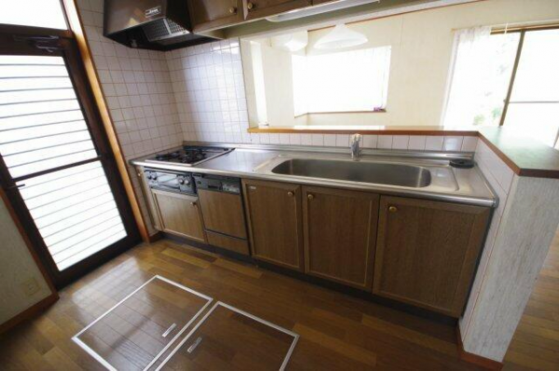 芳賀郡益子町大字七井、中古一戸建てのキッチン画像です