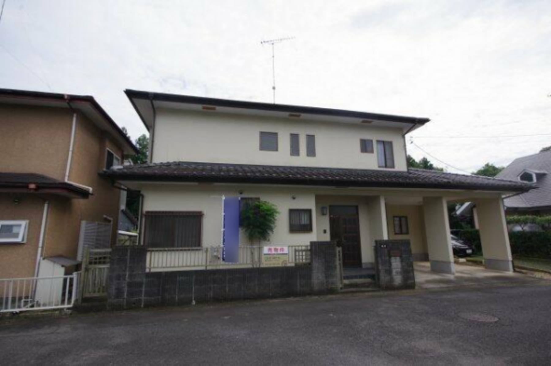 芳賀郡益子町大字七井、中古一戸建ての外観画像です