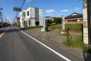 真岡市久下田、土地の画像です