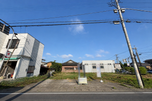 真岡市久下田、土地の画像です