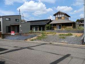 真岡市久下田、土地の画像です