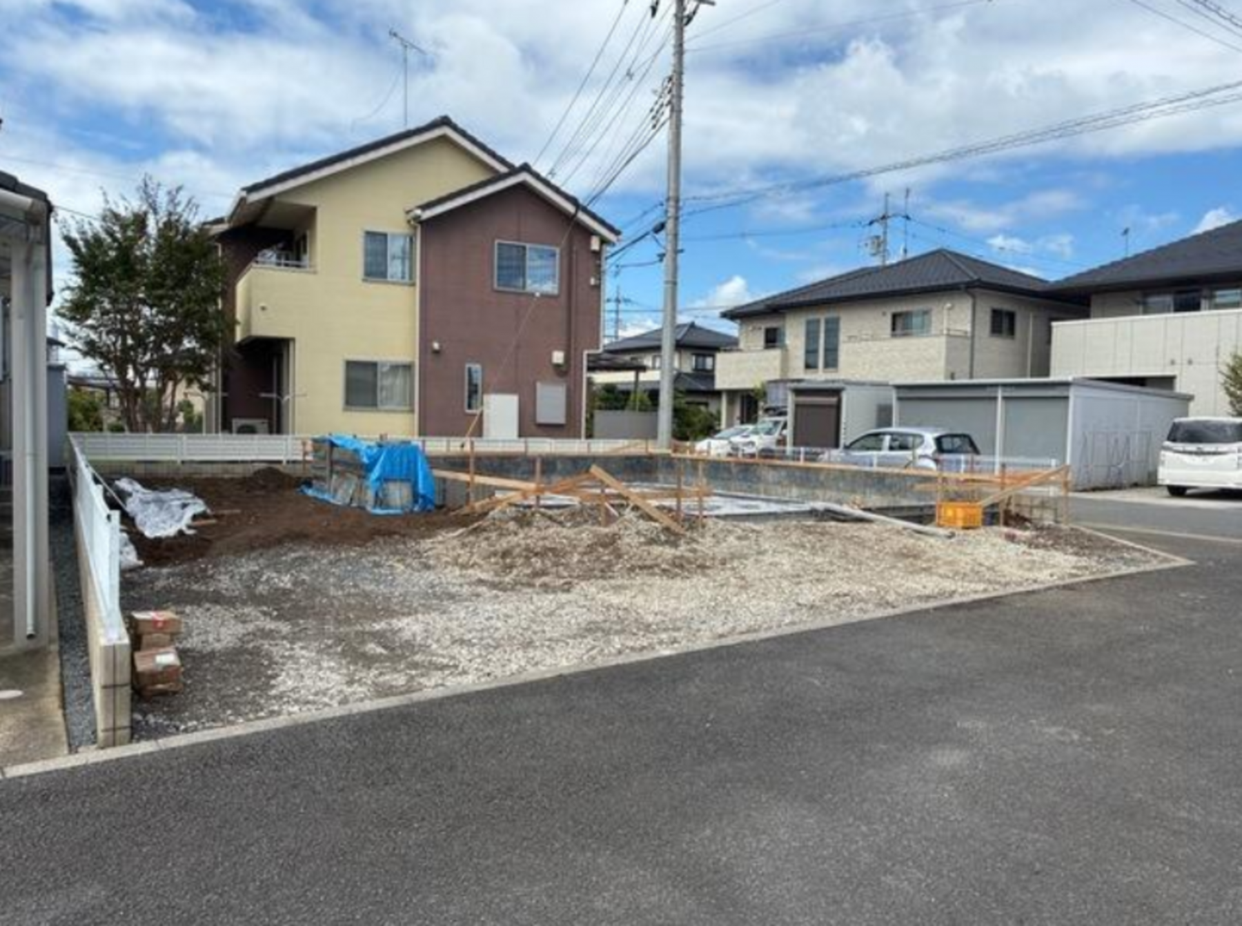 真岡市亀山、新築一戸建ての画像です