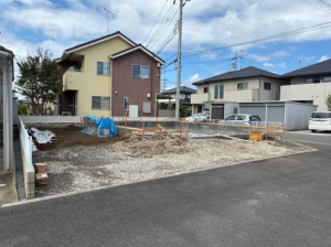 真岡市亀山、新築一戸建ての画像です