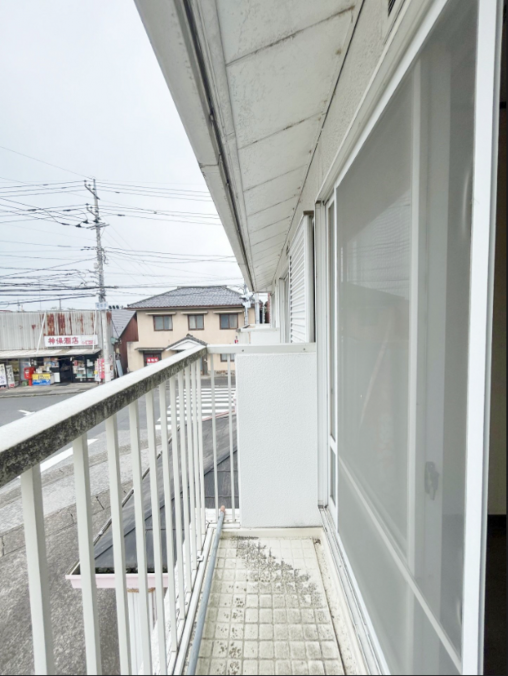 真岡市田町、中古一戸建てのバルコニー画像です