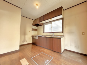 真岡市田町、中古一戸建てのキッチン画像です