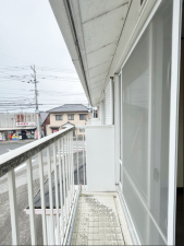 真岡市田町、中古一戸建てのバルコニー画像です