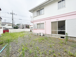 真岡市田町、中古一戸建ての駐車場画像です