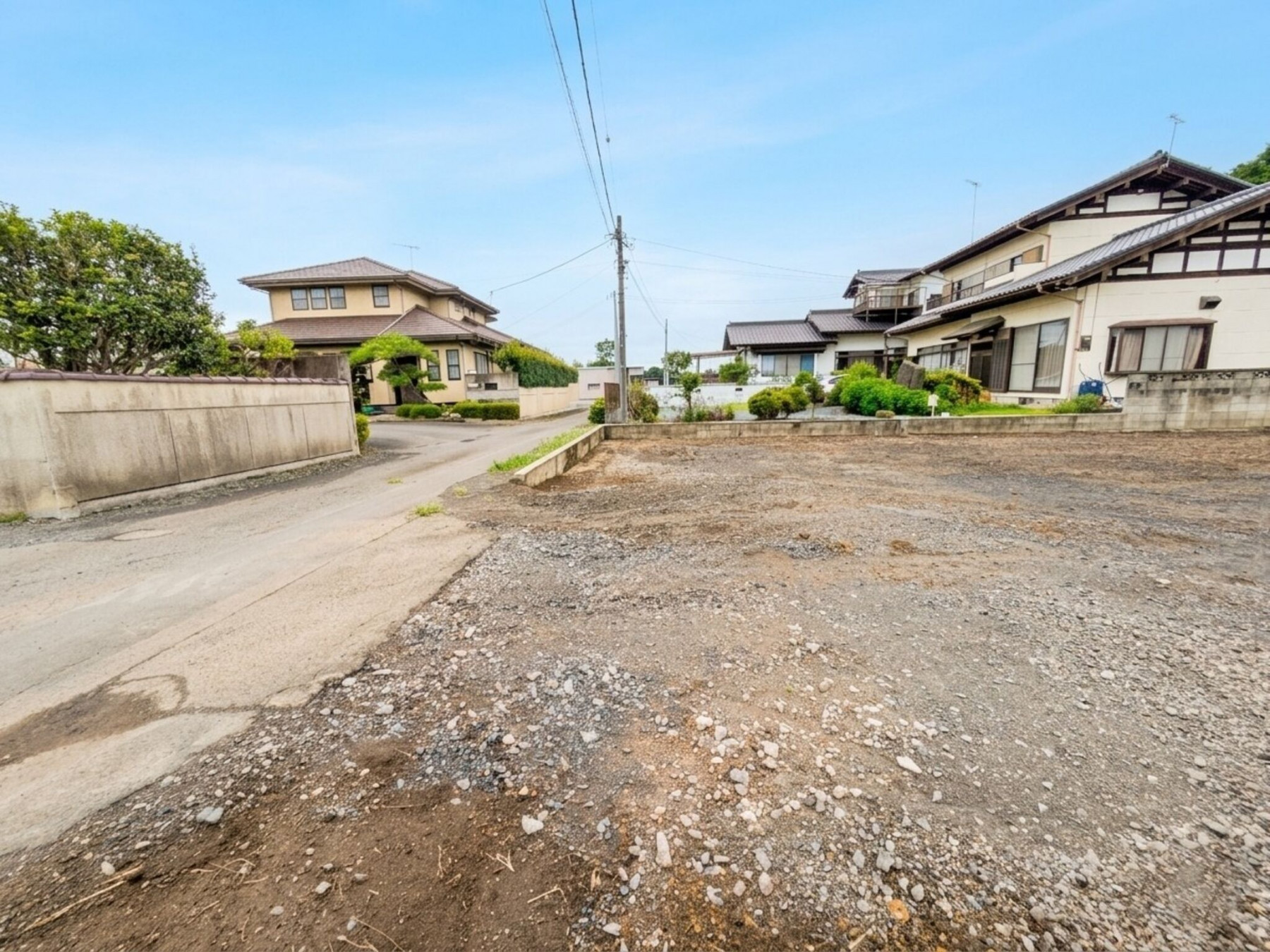 芳賀郡益子町大字大沢、土地の画像です