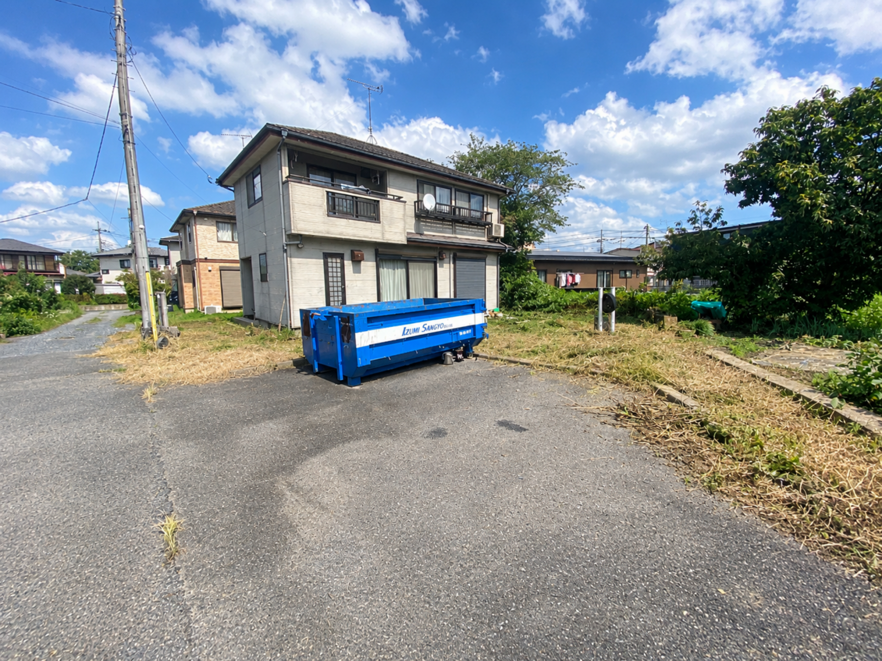 真岡市台町、土地の画像です