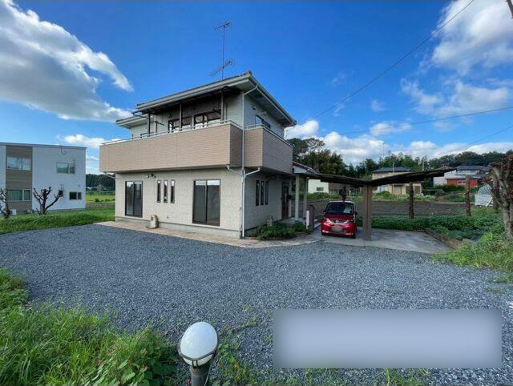 真岡市八木岡、中古一戸建ての外観画像です
