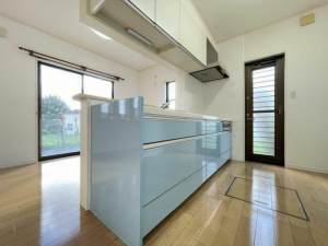真岡市八木岡、中古一戸建てのキッチン画像です