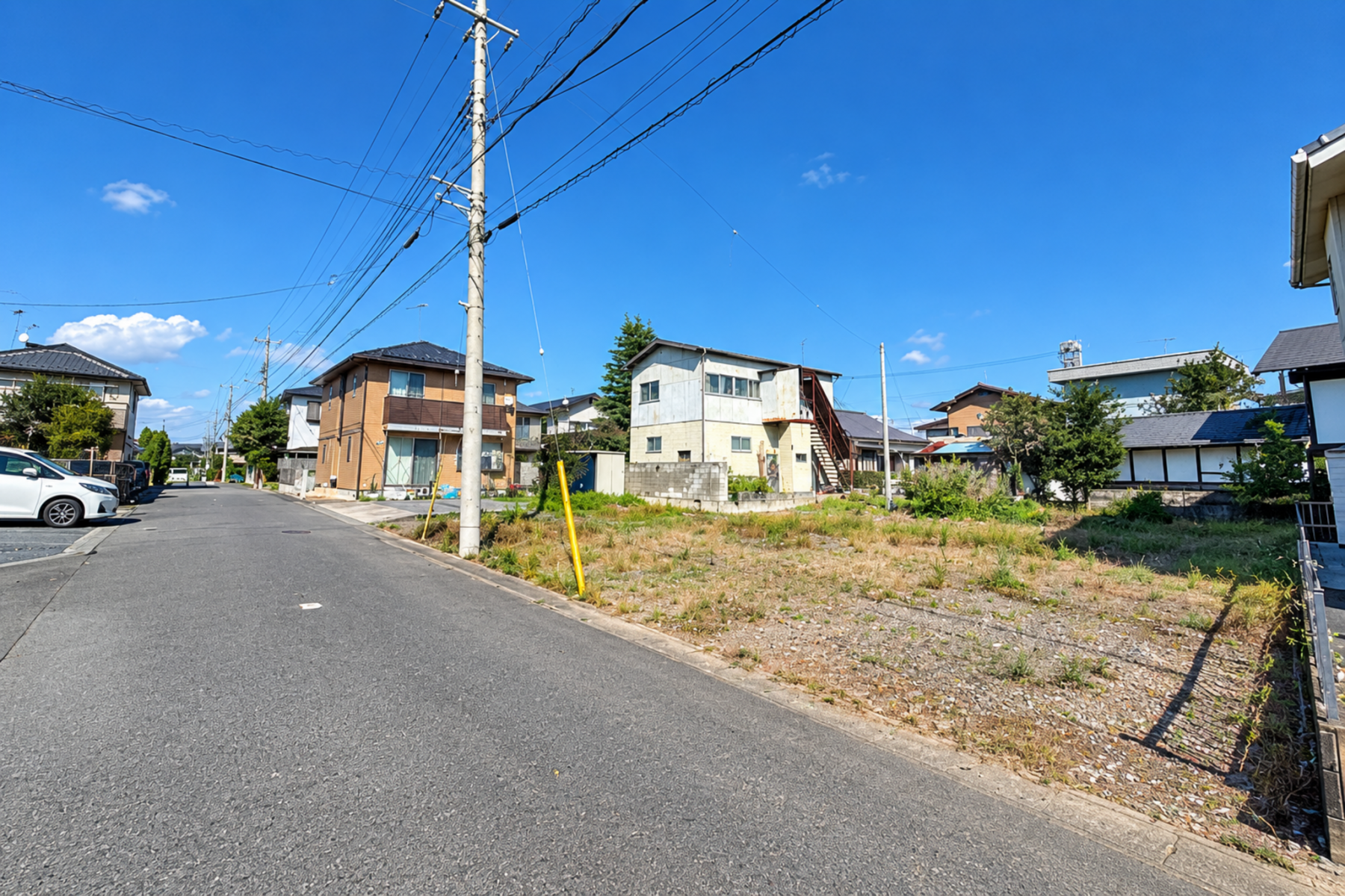 真岡市さくら、土地の画像です