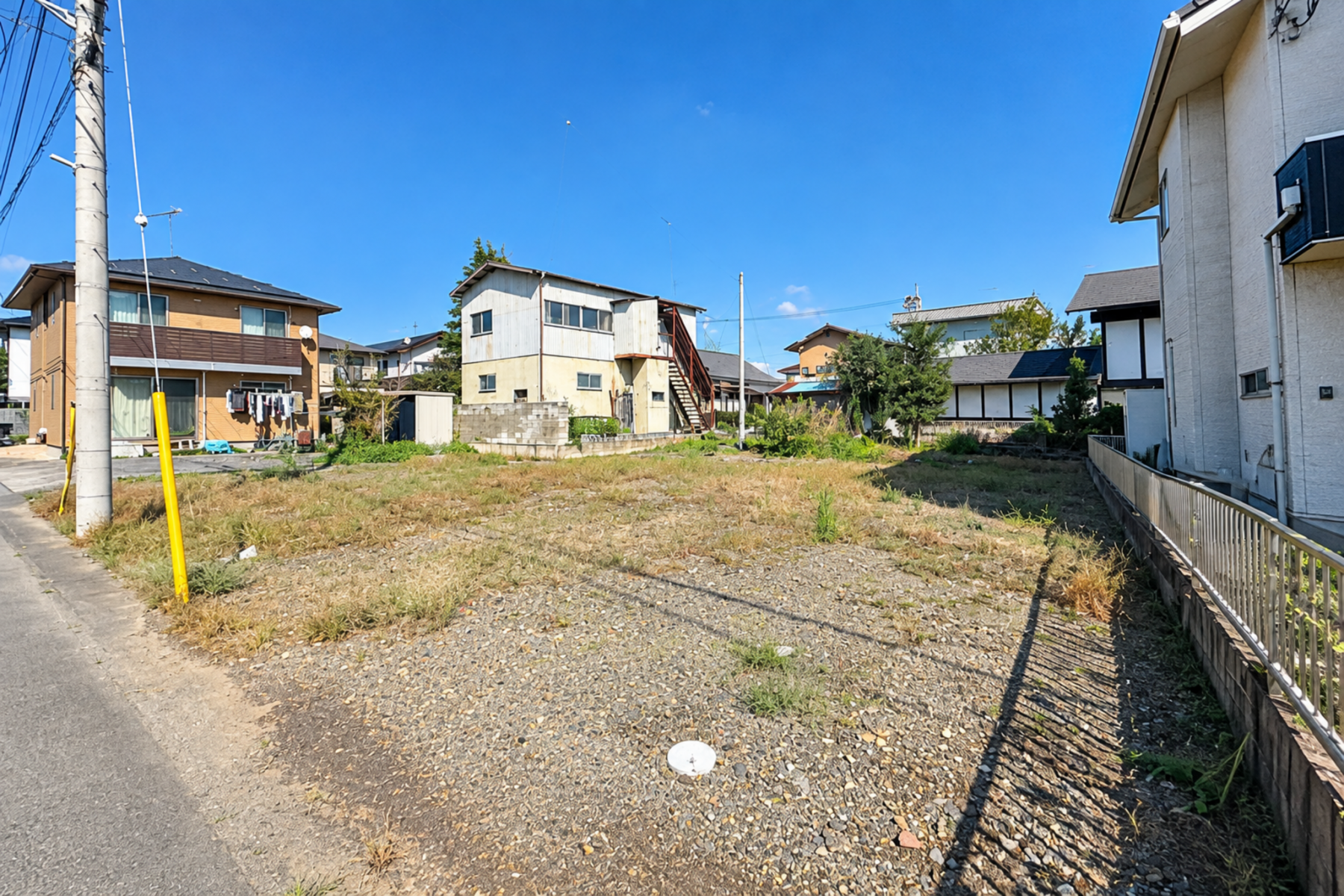真岡市さくら、土地の画像です