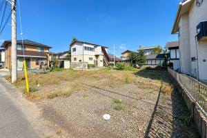 真岡市さくら、土地の画像です