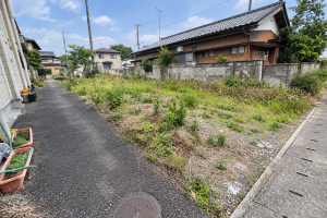 真岡市久下田、土地の画像です