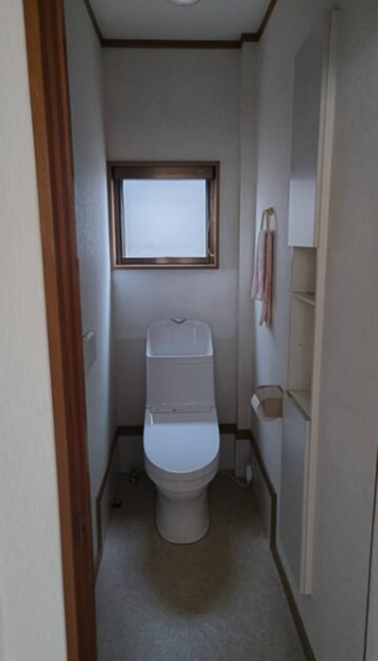 真岡市石島、中古一戸建てのトイレ画像です