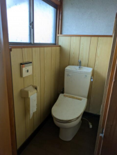 真岡市八木岡、中古一戸建てのトイレ画像です