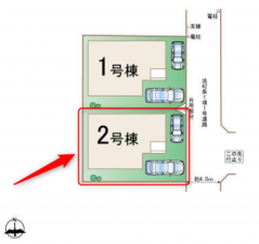 仙台市若林区かすみ町、新築一戸建ての画像です