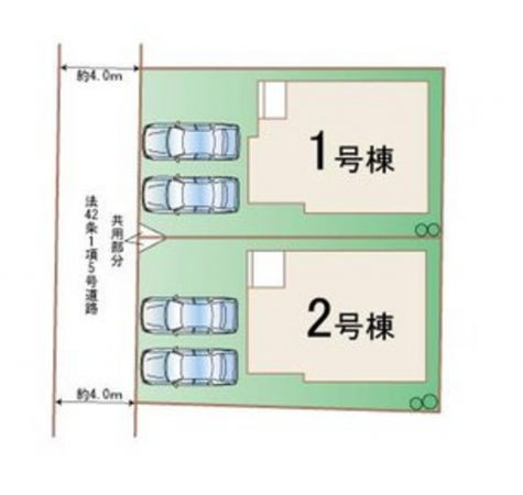 仙台市若林区遠見塚、新築一戸建ての画像です