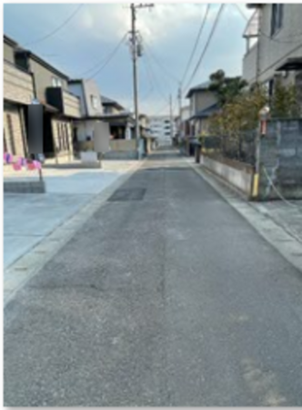 仙台市若林区中倉、新築一戸建ての画像です