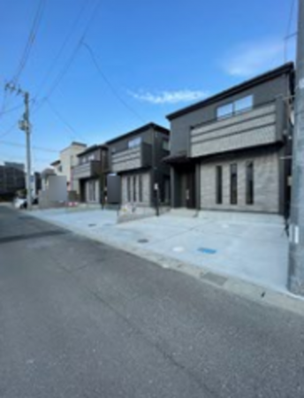 仙台市若林区中倉、新築一戸建ての画像です