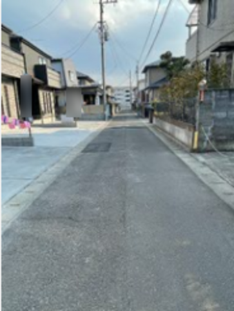 仙台市若林区中倉、新築一戸建ての画像です
