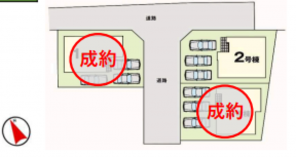 仙台市若林区若林、新築一戸建ての画像です