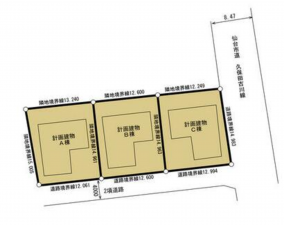 仙台市若林区今泉、収益物件/アパートの画像です