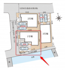 仙台市若林区南染師町、新築一戸建ての画像です