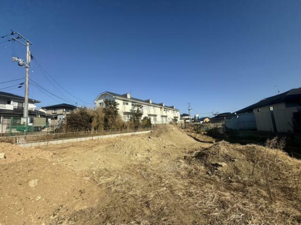 仙台市若林区沖野、土地の画像です