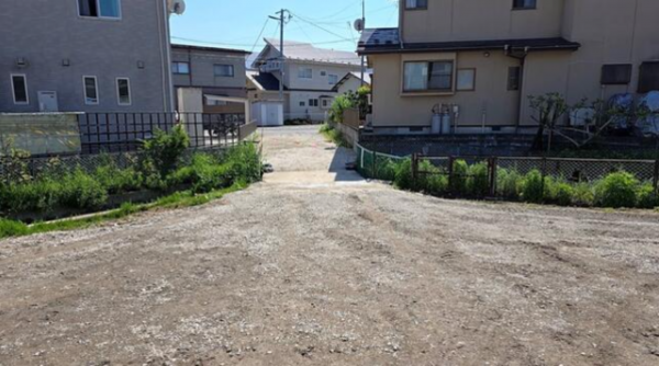 仙台市若林区沖野、土地の画像です