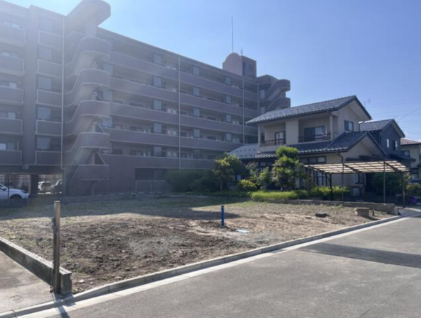仙台市若林区上飯田、土地の画像です