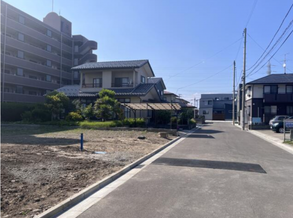 仙台市若林区上飯田、土地の画像です