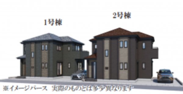 仙台市若林区南小泉、新築一戸建ての画像です