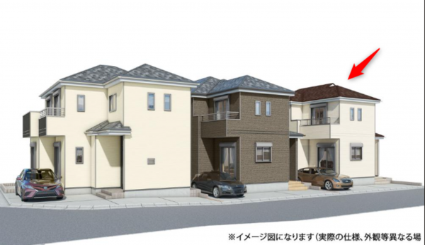 仙台市若林区若林、新築一戸建ての画像です