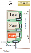 仙台市若林区若林、新築一戸建ての画像です