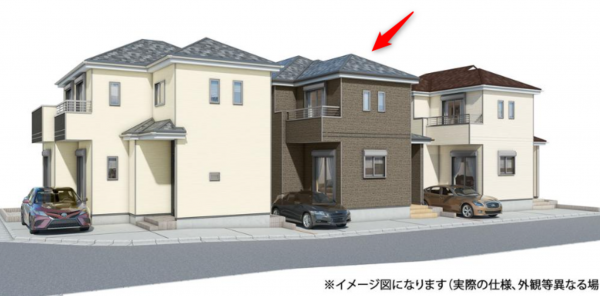 仙台市若林区若林、新築一戸建ての画像です