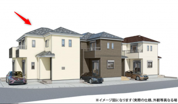 仙台市若林区若林、新築一戸建ての画像です
