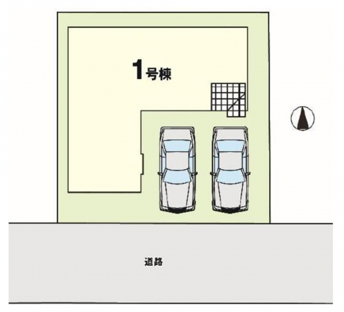 仙台市若林区かすみ町、新築一戸建ての画像です
