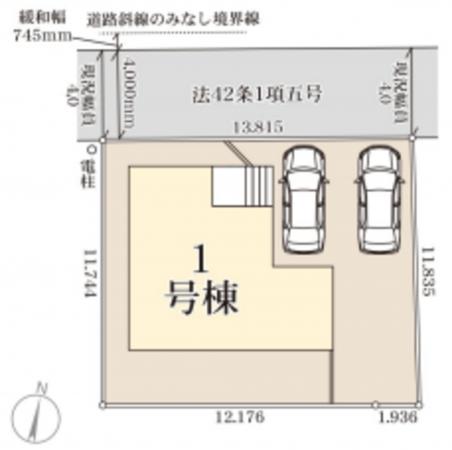 仙台市若林区遠見塚、新築一戸建ての画像です