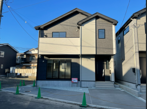仙台市若林区上飯田、新築一戸建ての画像です